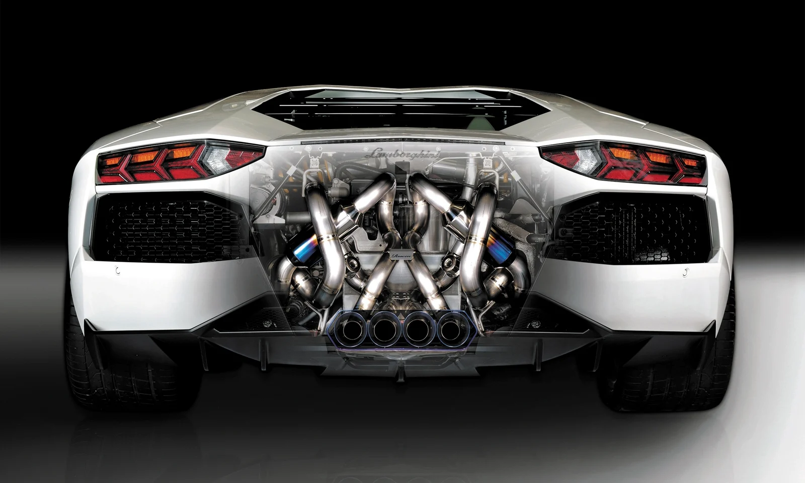 ชุดแต่ง LAMBORGHINI Aventador LP700 2012.11~Rowen Japan ภาพ 21