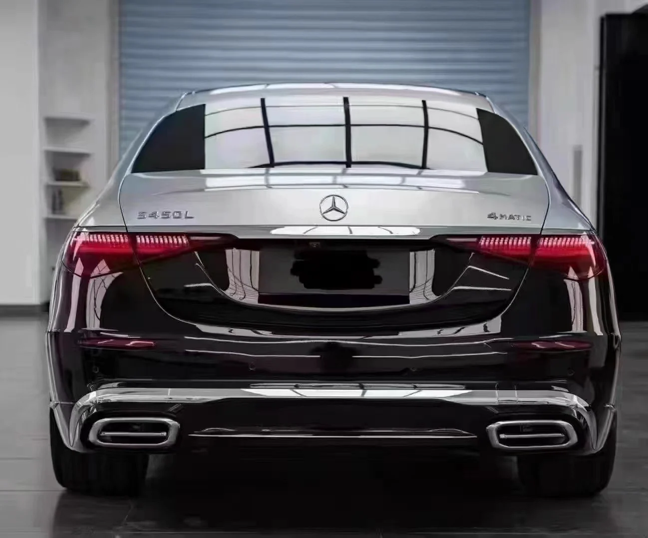 รูปชุดแต่ง ชุดแต่ง Mercedes-Benz S Class W221 2006 2009 W221 เป็น W223 ภาพที่ 7