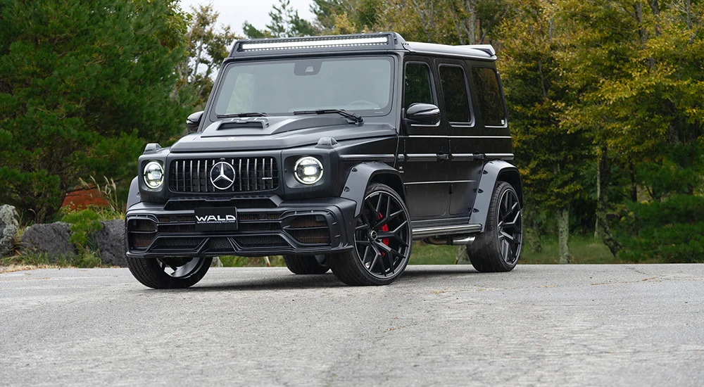 ชุดแต่ง MERCEDES-BENZ G-CLASS G63/G550/400d/350d AMG LINE WALD Japan สปอร์ตไลน์ แบล็กไบซัน เอดิชัน ภาพ 5