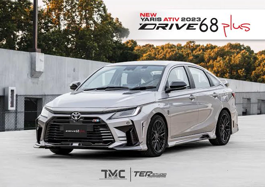 รูปชุดแต่ง ชุดแต่ง TOYOTA Yaris Ativ 24 26 Drive68 4ประตู Yaris Ativ Drive 68 Plus ภาพที่ 7
