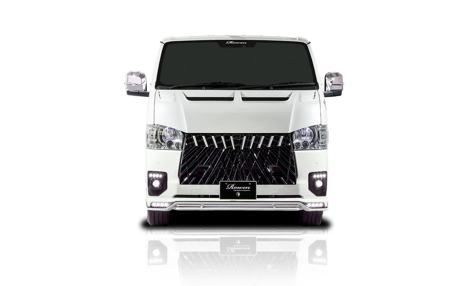 ชุดแต่ง TOYOTA 200HIACE 7 /8 /9 GDH/TRH20# 2022.4/2024.2/2025.06~Rowen Japan ภาพ 4