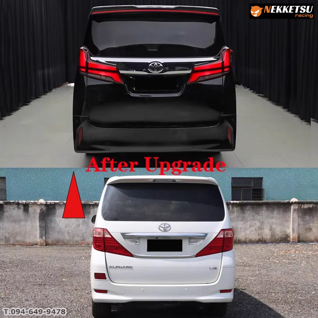 รูปชุดแต่ง ชุดแต่ง Toyota Alphard AH20 2009 2014 แปลงหน้า AH30 Full ภาพที่ 5