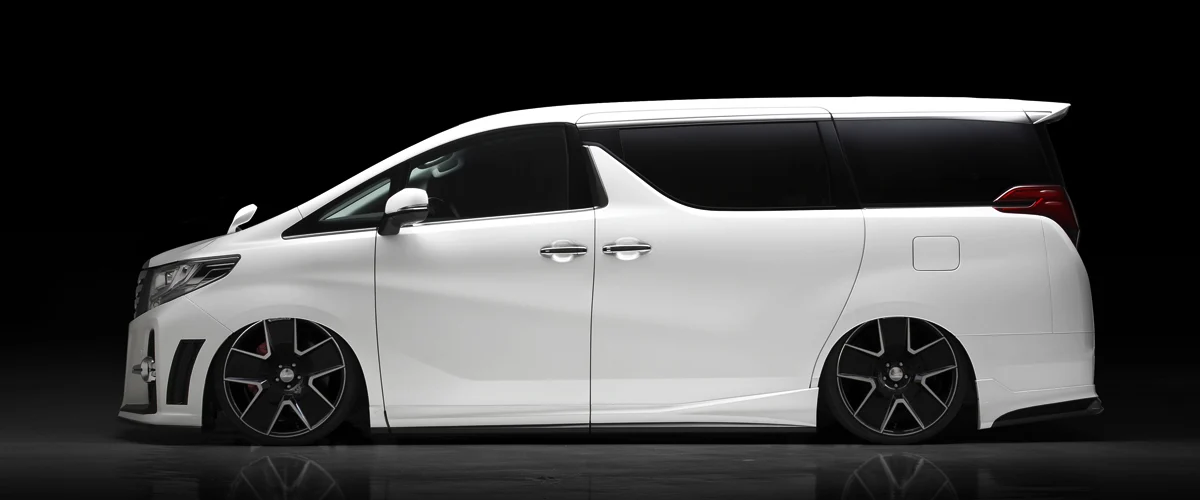 ชุดแต่ง TOYOTA ALPHARD ALL WALD Japan สปอร์ตไลน์ BUMPER TYPE ภาพ 4
