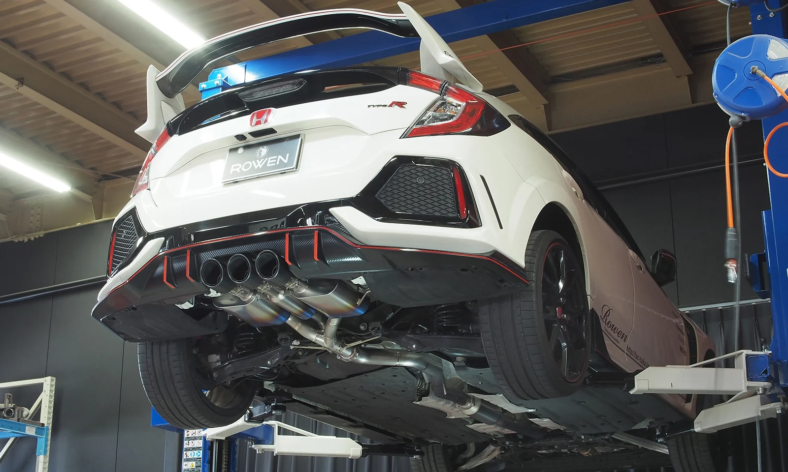ชุดแต่ง HONDA CIVIC TYPE R FK8 2017.9~Rowen Japan ภาพ 3