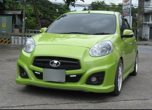 ชุดแต่ง Nissan March NTS ภาพ 2