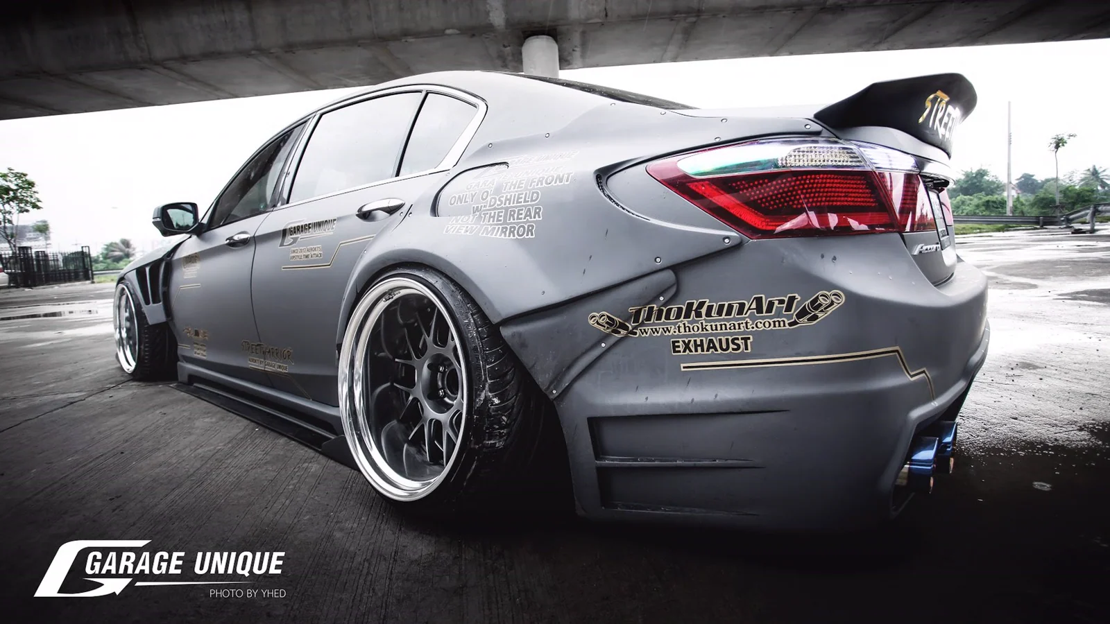 รูปชุดแต่ง ชุดแต่ง Honda Accord G9 2014 2019 Wide Body ภาพที่ 1