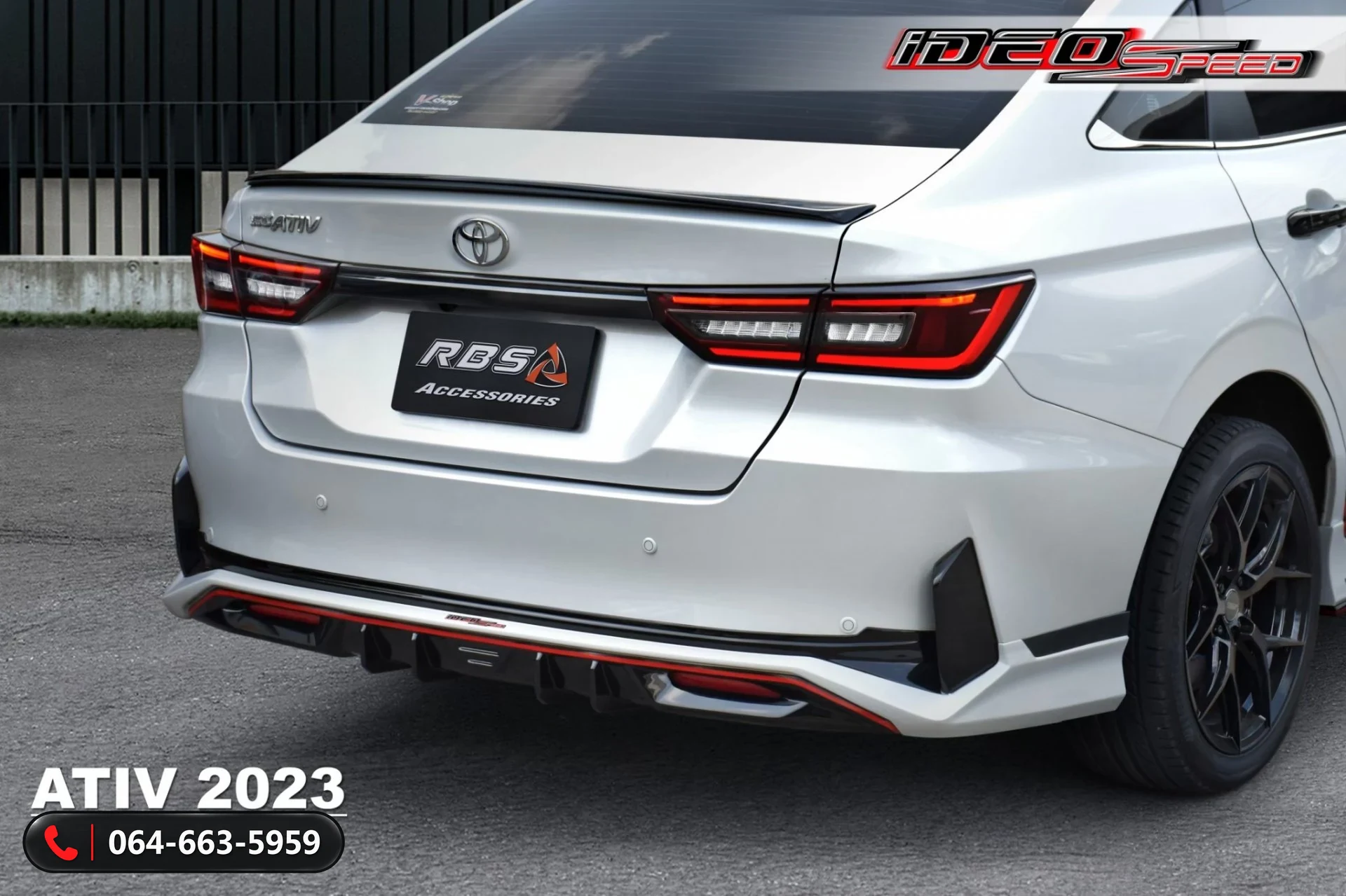 ชุดแต่ง TOYOTA YARIS ATIV 2023 IDEO SPEED RBS ภาพ 7