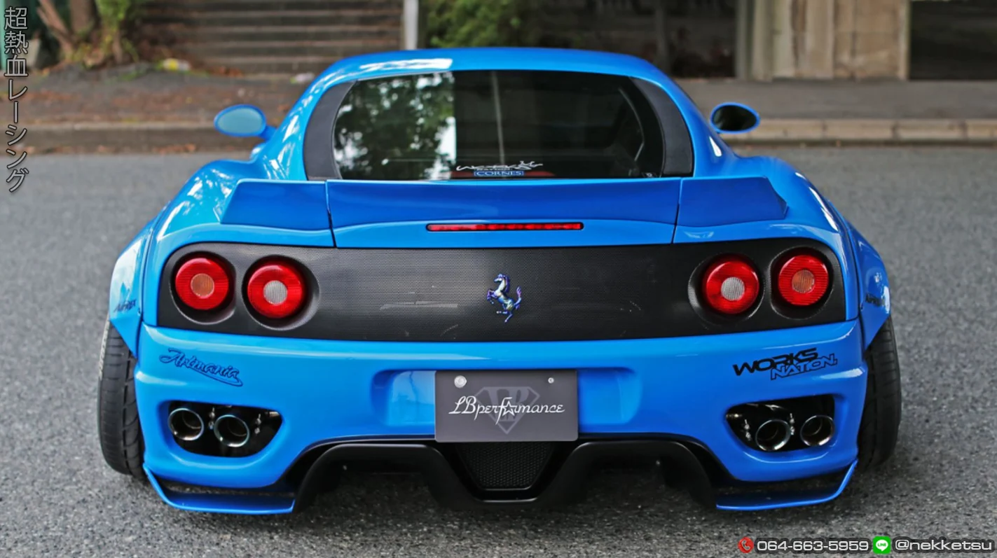 รูปชุดแต่ง ชุดแต่ง Ferrari 360 LB WORK ภาพที่ 6