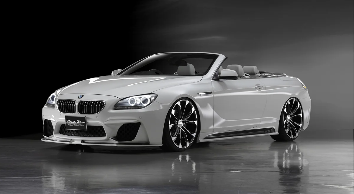 ชุดแต่ง BMW 6 Series COUPE/CABRIOLET WALD Japan สปอร์ตไลน์ แบล็กไบซัน เอดิชัน ภาพ 2