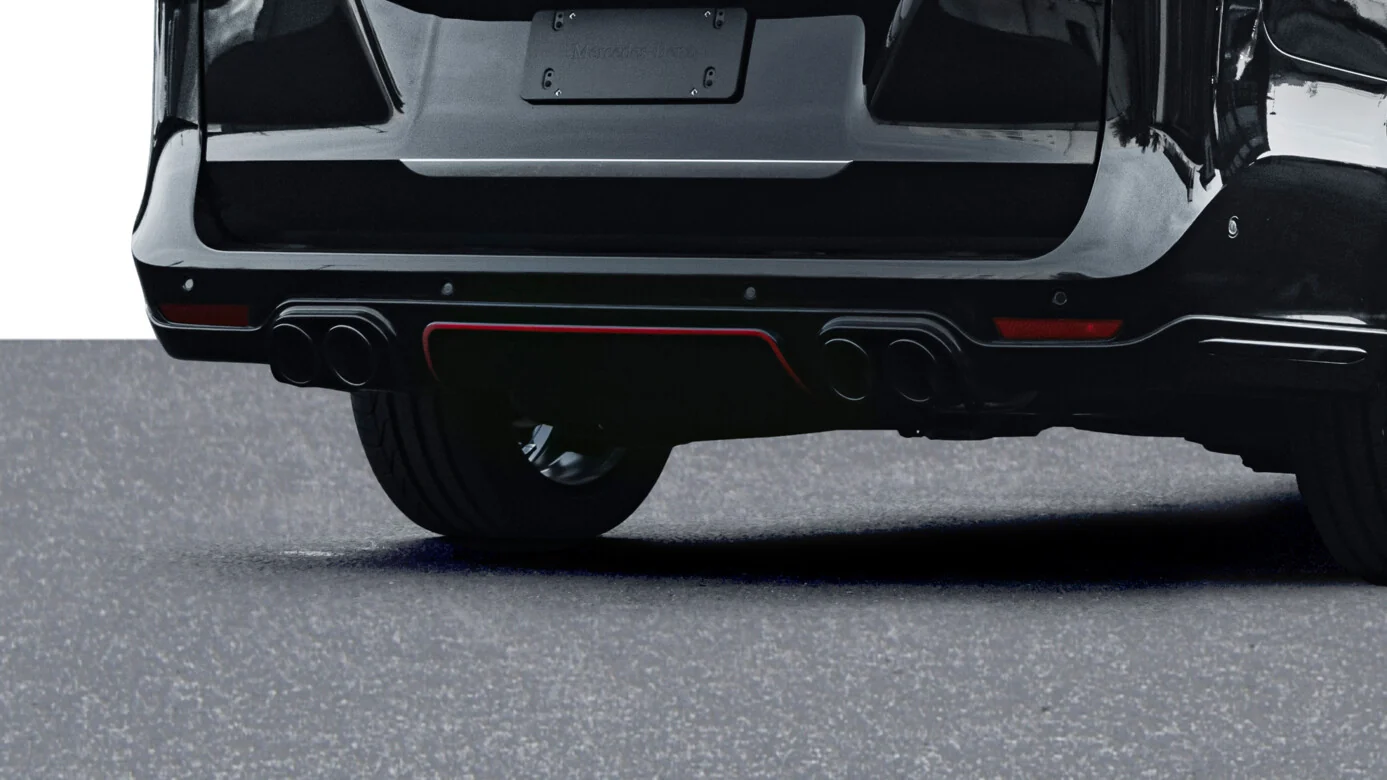 ชิ้นส่วนตกแต่งด้านหลัง BRABUS MERCEDES-BENZ V W-447 ภาพสินค้าที่เลือก