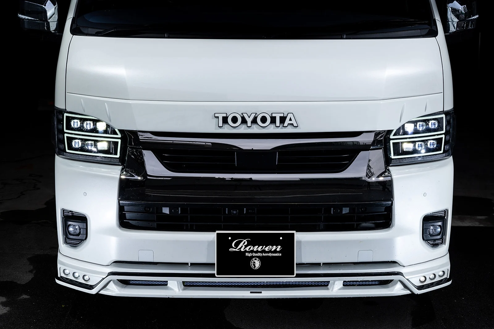 ชุดแต่ง TOYOTA 200HIACE Wide 4 /5 /6 /7 MODEL GDH/KDH/TRH211 2013.12~Rowen Japan ภาพ 5