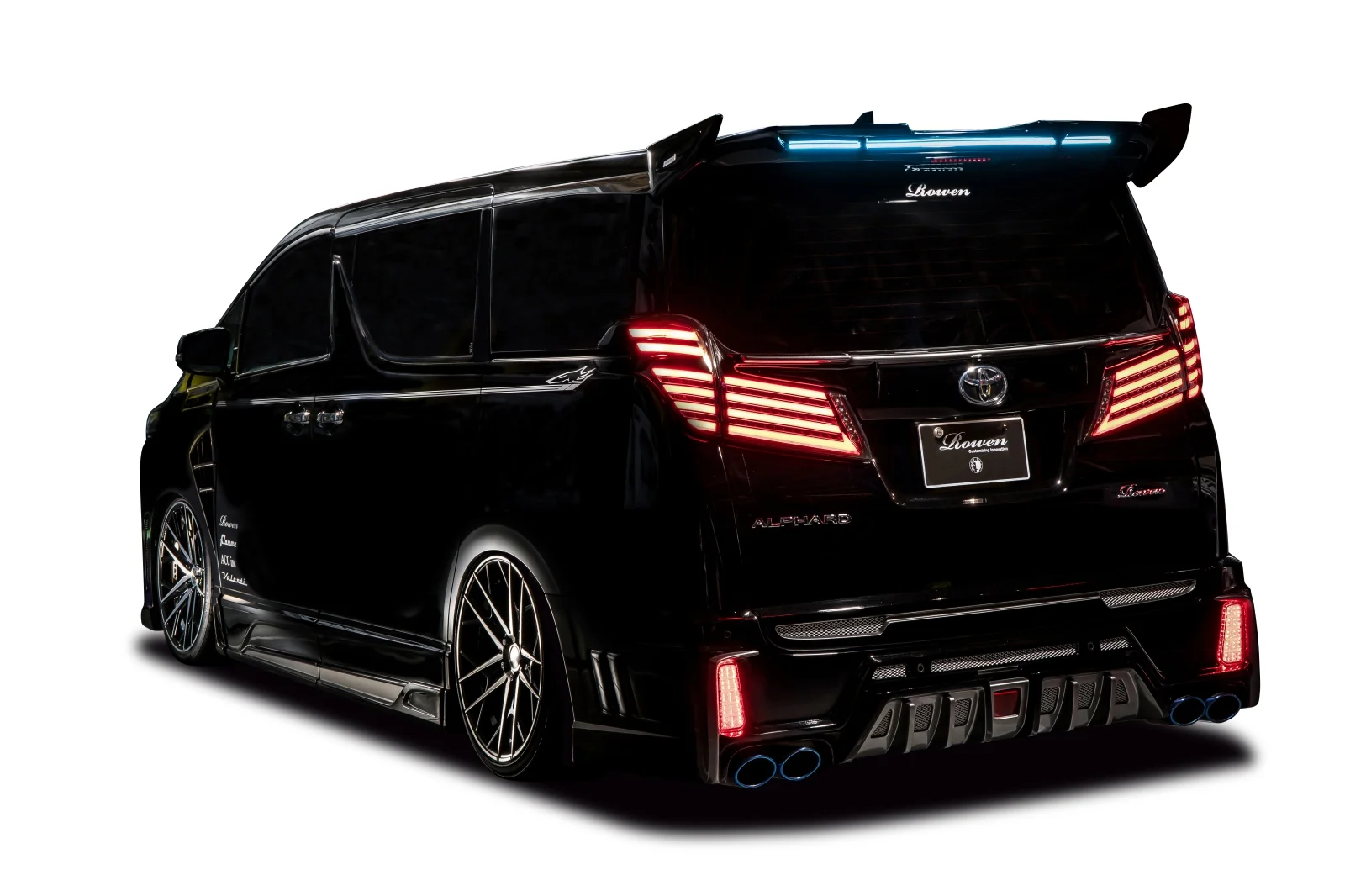 ชุดแต่ง TOYOTA 30 ALPHARD S-grade MODEL Bumper type AGH3#W/GGH3#W/AYH30W 2018.01~Rowen Japan ภาพ 5
