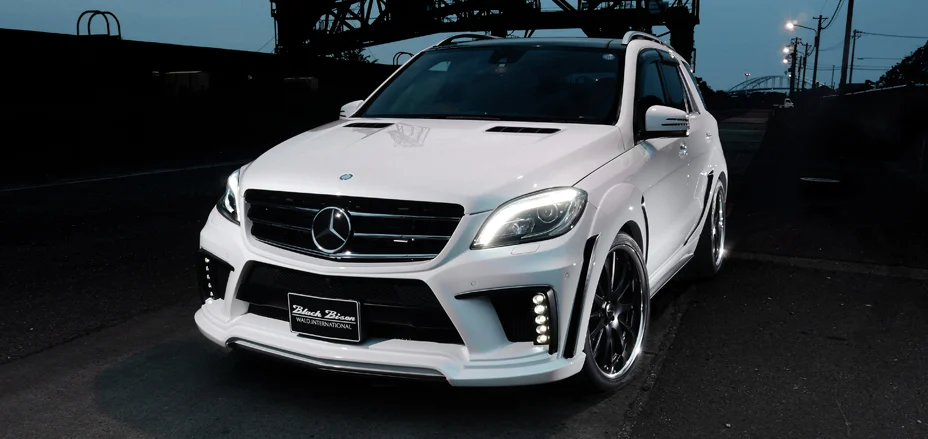 ชุดแต่ง MERCEDES-BENZ M-CLASS WALD Japan สปอร์ตไลน์ แบล็กไบซัน เอดิชัน ภาพ 9