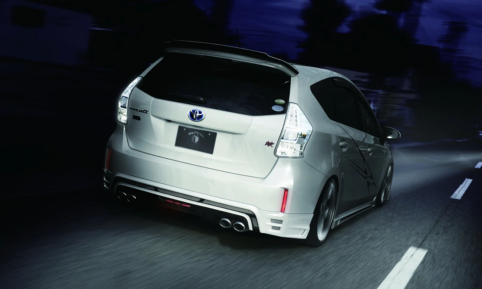 ชุดแต่ง TOYOTA 40 PRIUS α MODEL ZVW40/41 2011.5~2014.11 Rowen Japan ภาพ 10