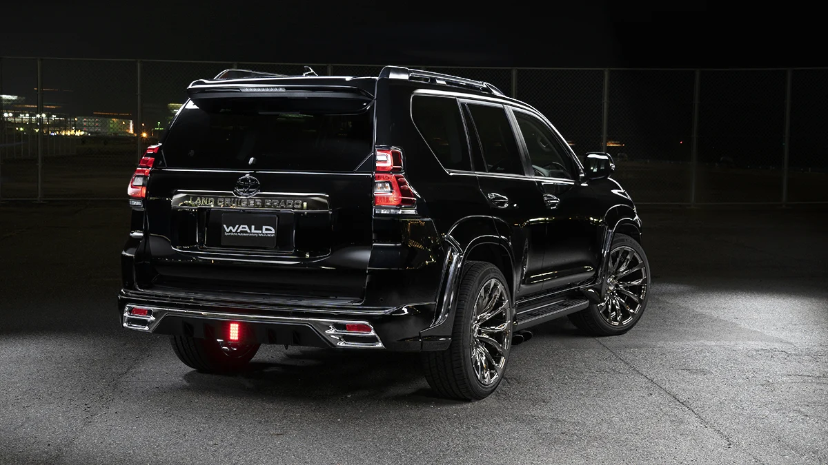 รูปชุดแต่ง ชุดแต่ง TOYOTA PRADO 2018 WALD Black Edition ภาพที่ 9