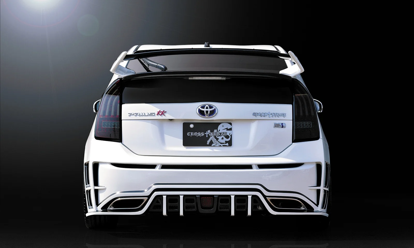 ชุดแต่ง TOYOTA 30 PRIUS MODEL Bumper type ZVW30 2011.12~2015.11 CROSS+BLAZE Rowen Japan ภาพ 6
