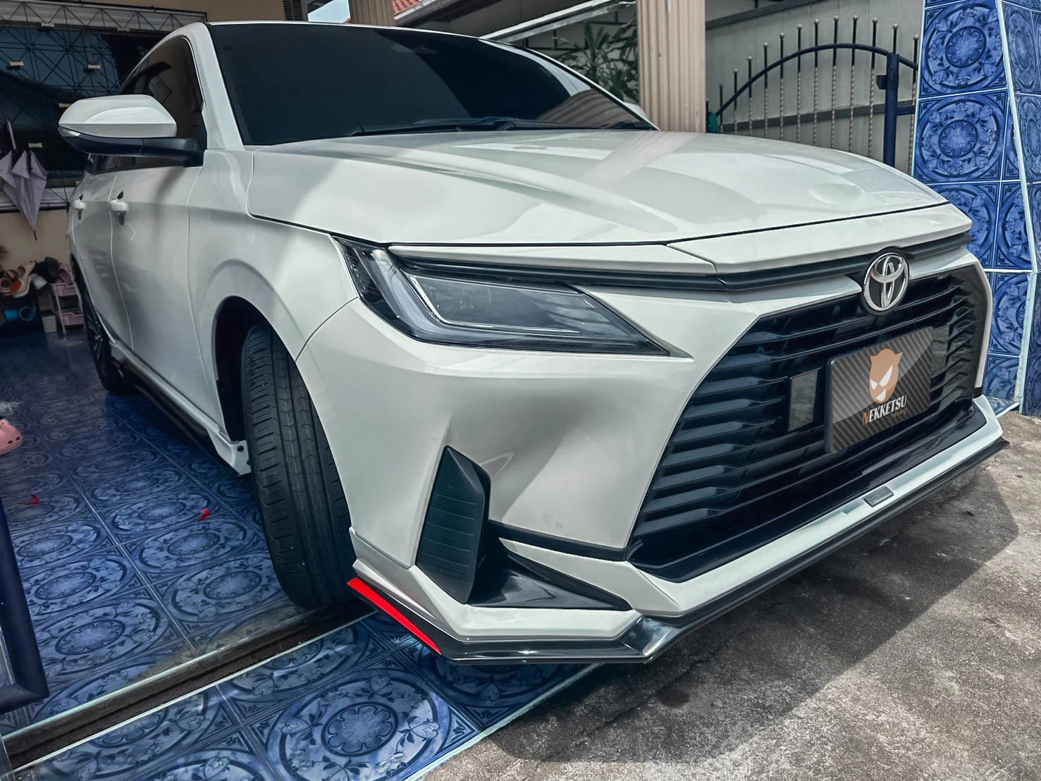 รูปชุดแต่ง ชุดแต่ง Toyota Yaris Ativ 24 26 SP2 4ประตู ภาพที่ 7