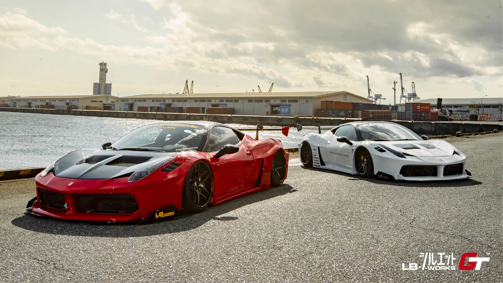 ชุดแต่ง Ferrari 458 LB WORK GT