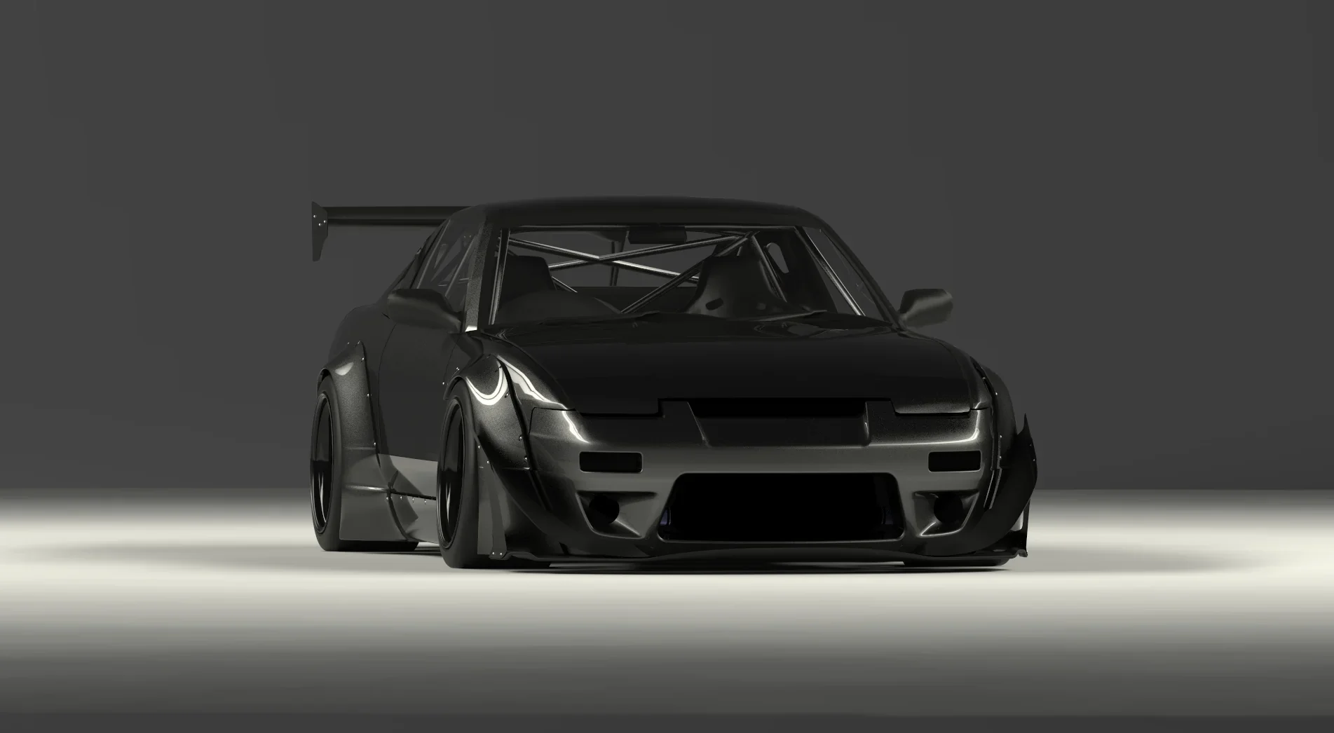 คานาร์ดหน้า (ชิ้นแยก) - V2.5 NISSAN 180SX / 240SX [RPS13] Rocket Bunny Racing ภาพสินค้าที่เลือก