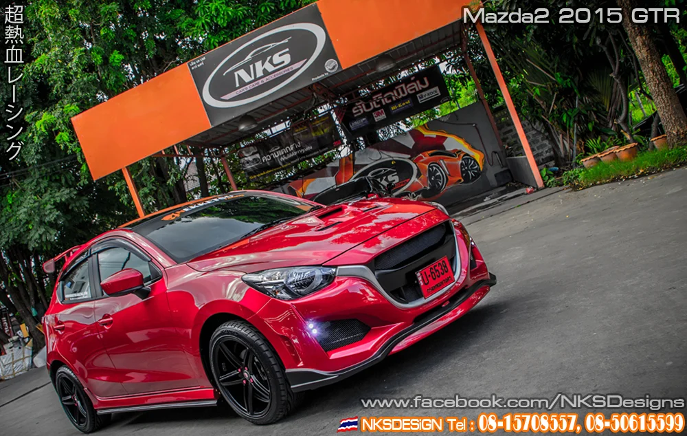 รูปชุดแต่ง ชุดแต่ง Mazda Mazda2 2015 2018 skyactiv GTR ภาพที่ 15