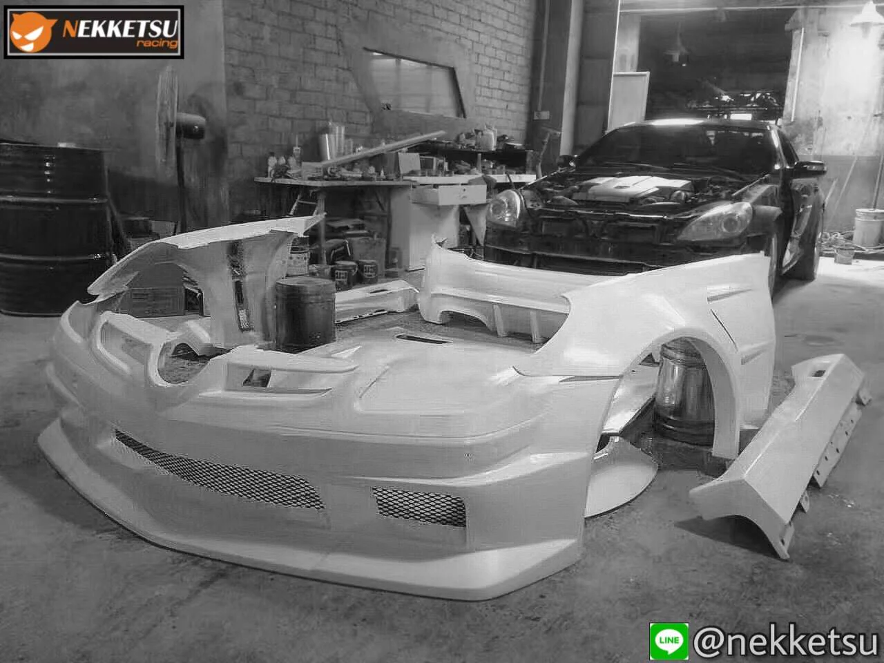 รูปชุดแต่ง ชุดแต่ง Mercedes-Benz SLK R171 Wide Body V.1 ภาพที่ 1