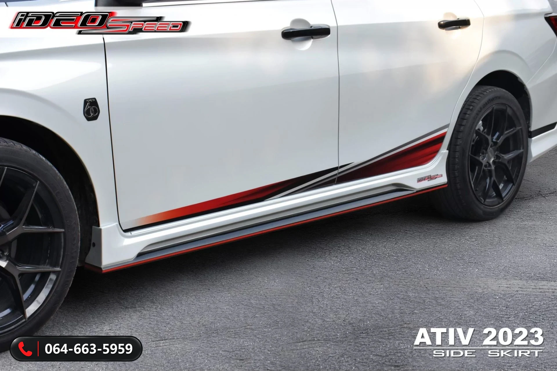 ชุดแต่ง TOYOTA YARIS ATIV 2023 IDEO SPEED RBS ภาพ 8