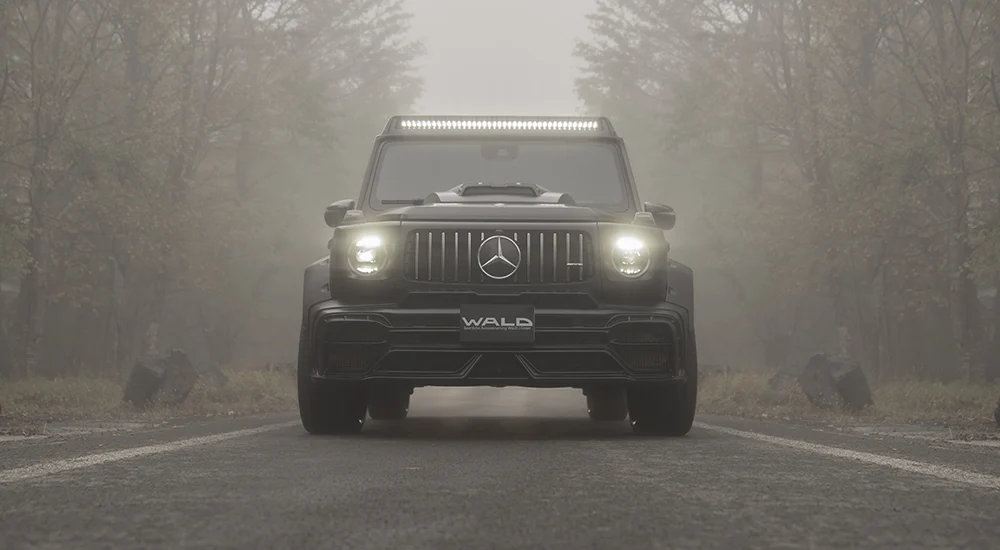 ชุดแต่ง MERCEDES-BENZ G-CLASS G63/G550/400d/350d AMG LINE WALD Japan สปอร์ตไลน์ แบล็กไบซัน เอดิชัน ภาพ 6