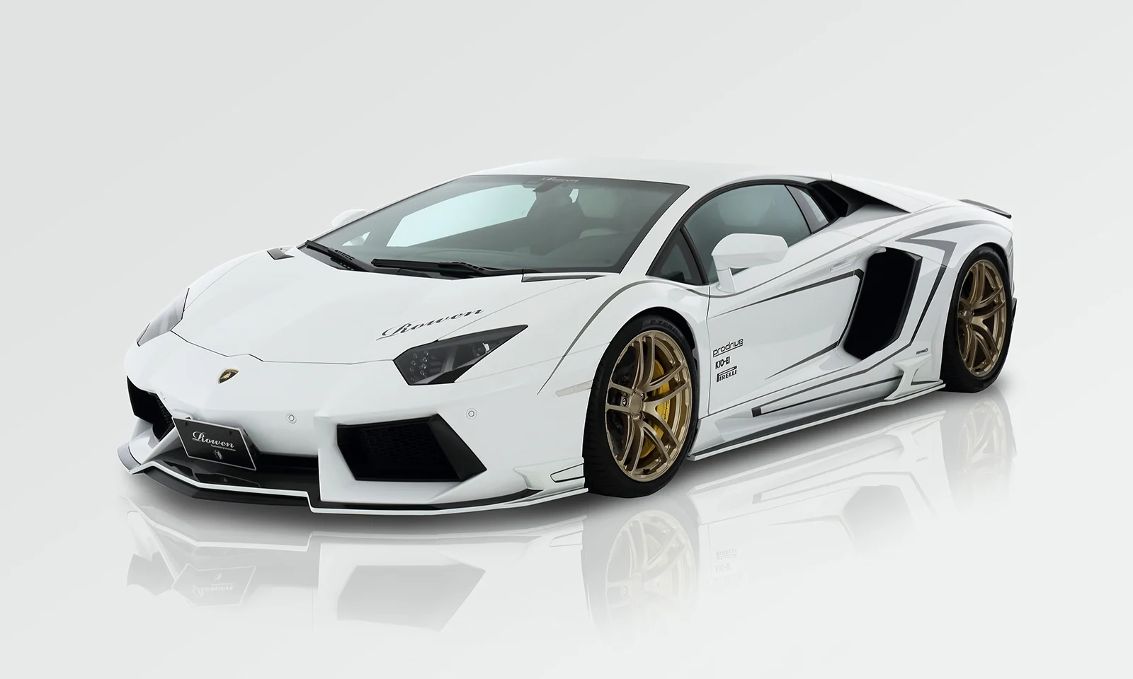 ชุดแต่ง LAMBORGHINI Aventador LP700 2012.11~Rowen Japan ภาพ 13