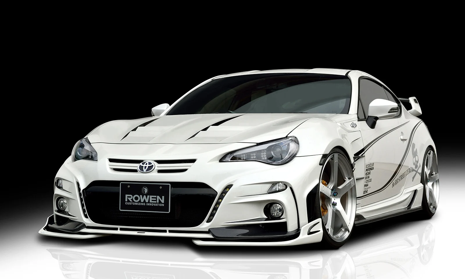 ชุดแต่ง TOYOTA 86 STREET ZERO MODEL Bumper type ZN6 2012.4~2016.07 Rowen Japan ภาพ 7