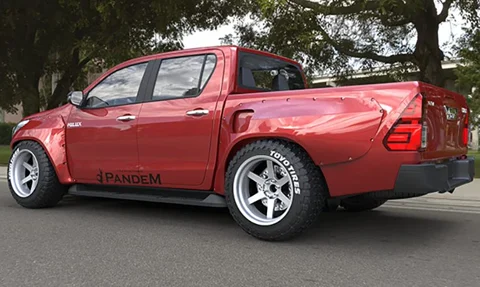 โป่งซุ้มล้อหลัง - 100mm (ชิ้นแยก) - V1.0 TOYOTA HILUX GUN125 Pandem ภาพสินค้าที่เลือก