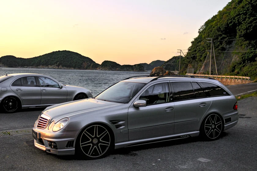 ชุดแต่ง MERCEDES-BENZ E-CLASS WAGON WALD Japan สปอร์ตไลน์ แบล็กไบซัน เอดิชัน ภาพ 7