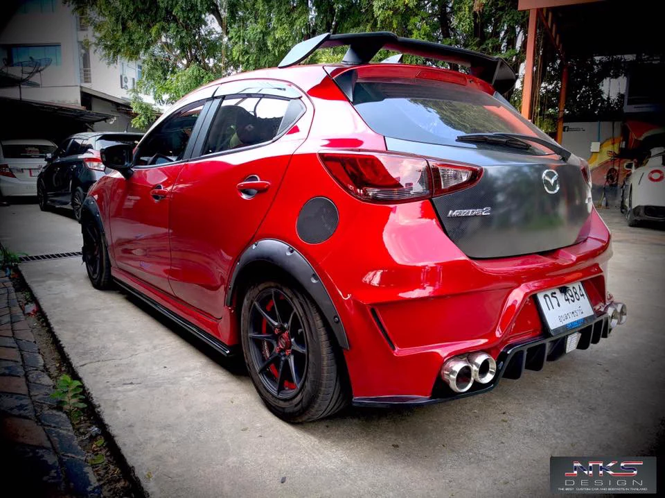 รูปชุดแต่ง ชุดแต่ง Mazda Mazda2 2015 2018 skyactiv GTR ภาพที่ 12