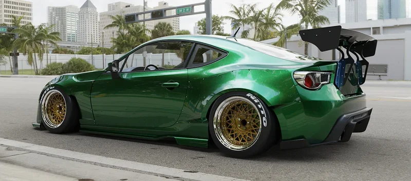 ปีกหลัง GT Wing (ชิ้นแยก) - V1.0 ZN6 - GT86 - FR-S Rocket Bunny Racing ภาพสินค้าที่เลือก