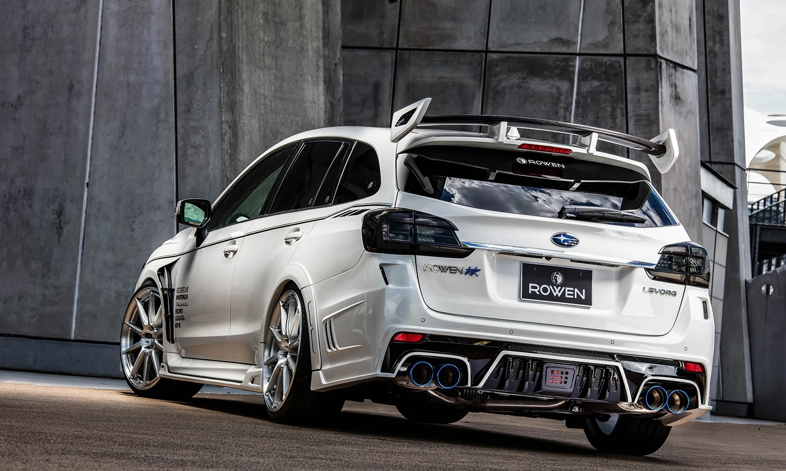 ชุดแต่ง SUBARU LEVORG D-E VM4/VMG 2017.8~2020.9 Rowen Japan ภาพ 4