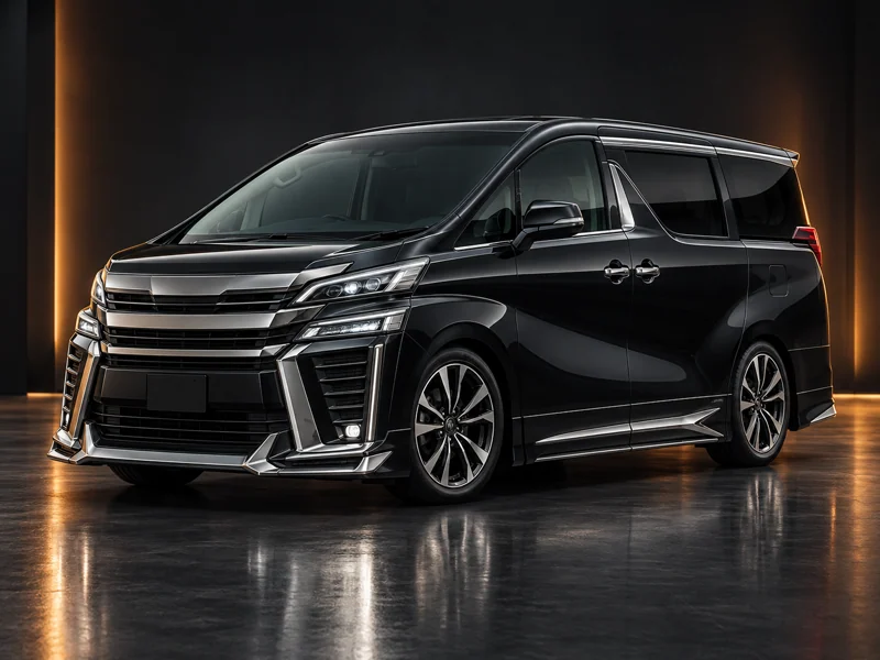 ภาพจำลองชุดแต่ง ชุดแต่ง Toyota Vellfire30 2015 2017 Modellista มุมด้านหน้า สำหรับการนำเสนอ