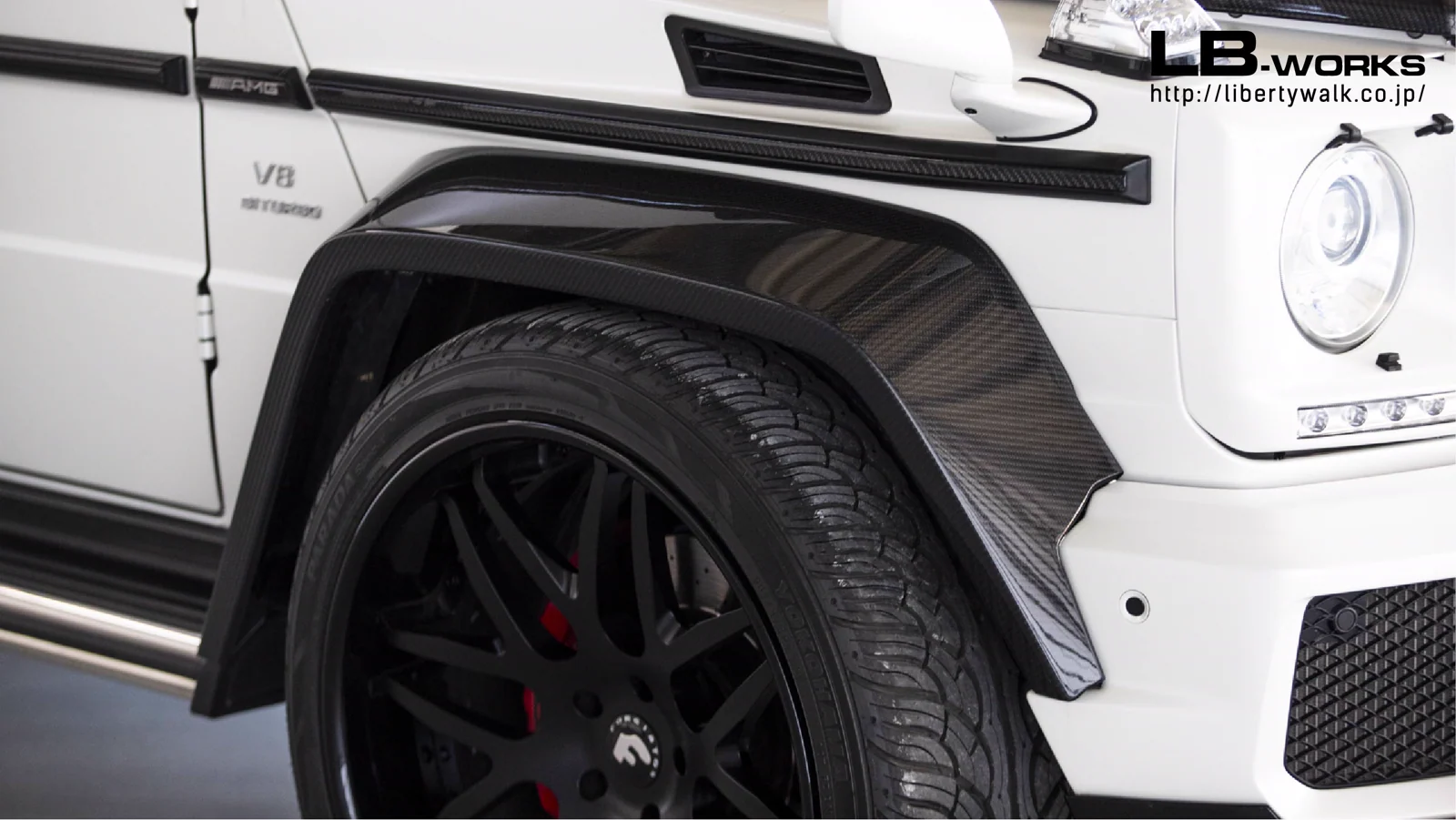 รูปชุดแต่ง ชุดแต่ง Mercedes-Benz G Class LB WORK ภาพที่ 3
