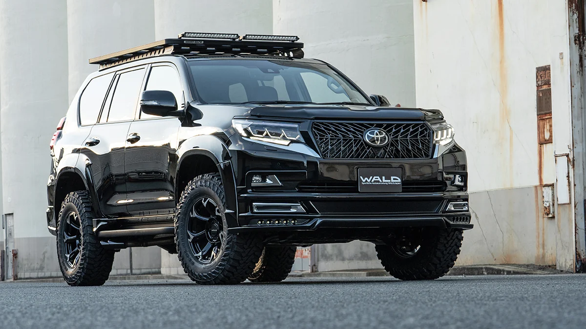 ชุดแต่ง TOYOTA LAND CRUISER PRADO WALD Japan สปอร์ตไลน์ แบล็กไบซัน เอดิชัน ภาพ 17