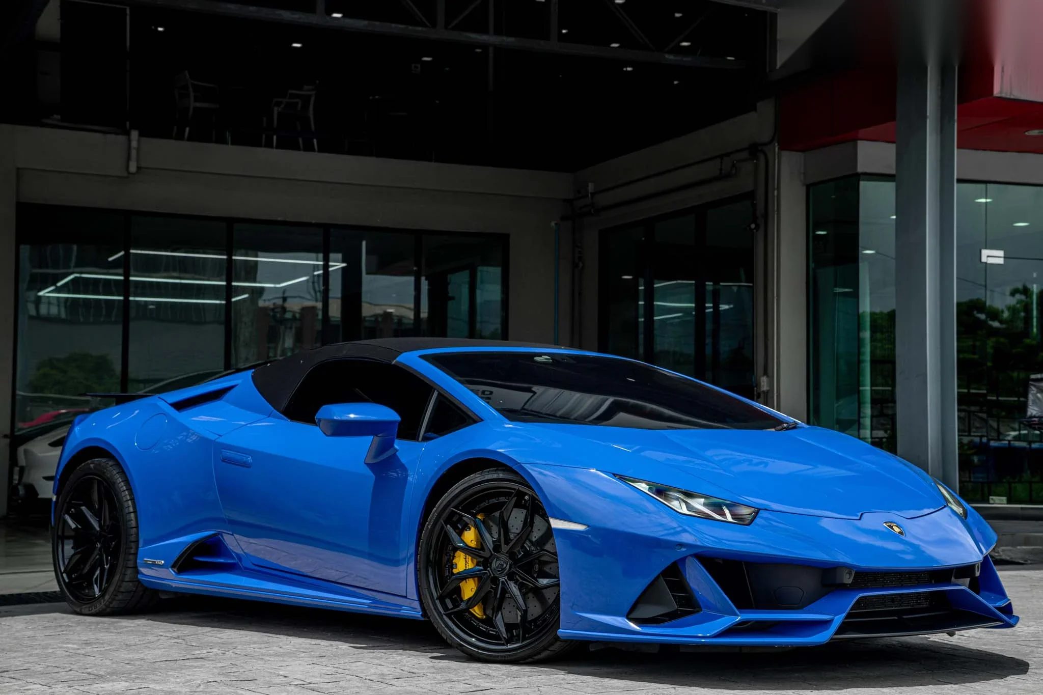 ชุดแต่ง LAMBORGHINI EVO Lamborghini Huracan EVO Spyder x คาร์บอน Wing Prodrive Shop ภาพ 2