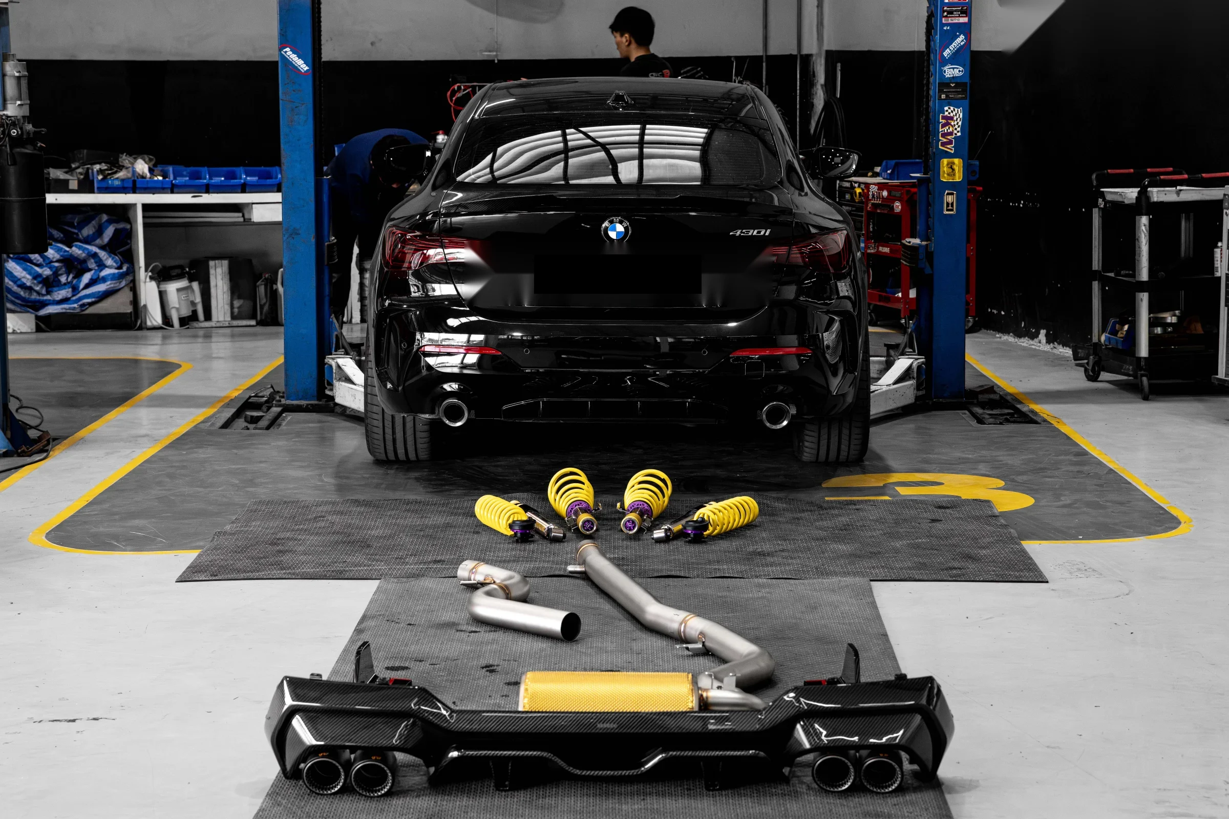 ชุดแต่ง BMW G22 BMW G22 430i x iPE Innotech Exhaust x KW V3 Leveling x SOOQOO คาร์บอน ดิฟฟิวเซอร์หลัง Prodrive Shop ภาพ 16