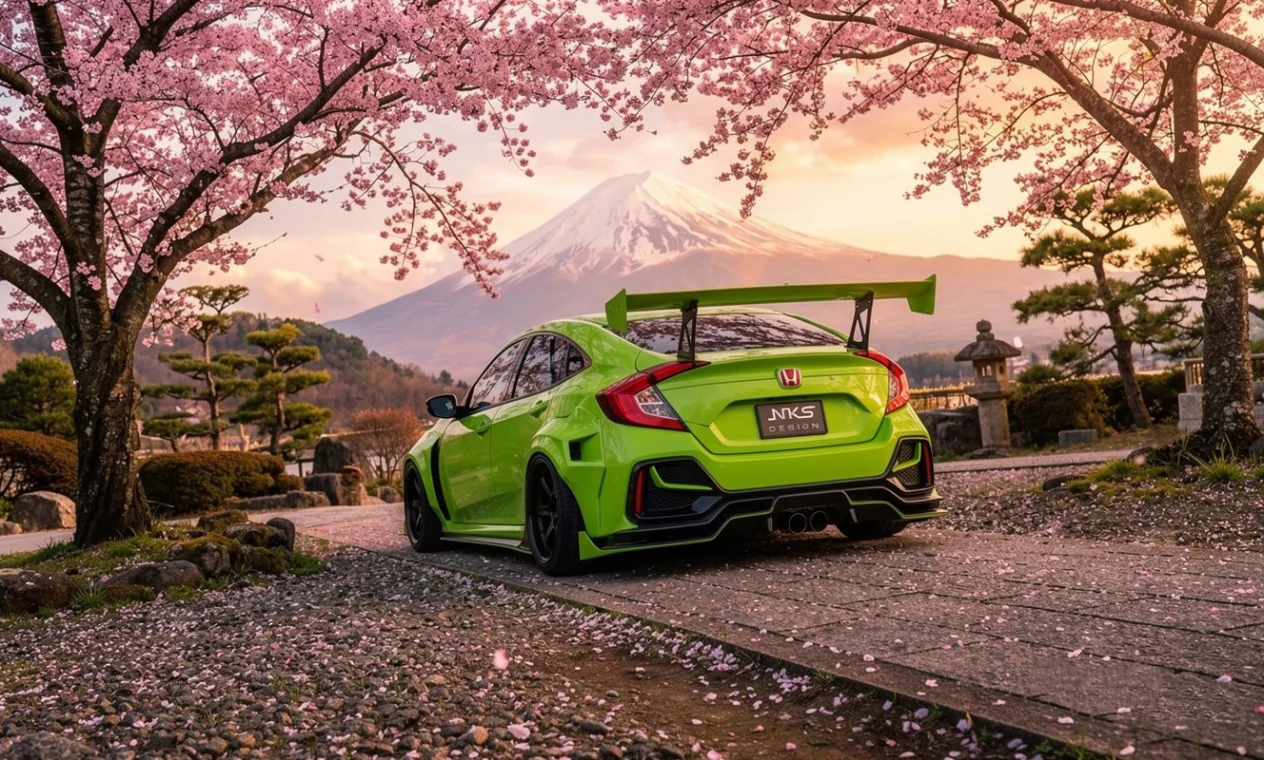 รูปชุดแต่ง ชุดแต่ง Honda Civic FC 16 21 GT Wide Body ภาพที่ 14