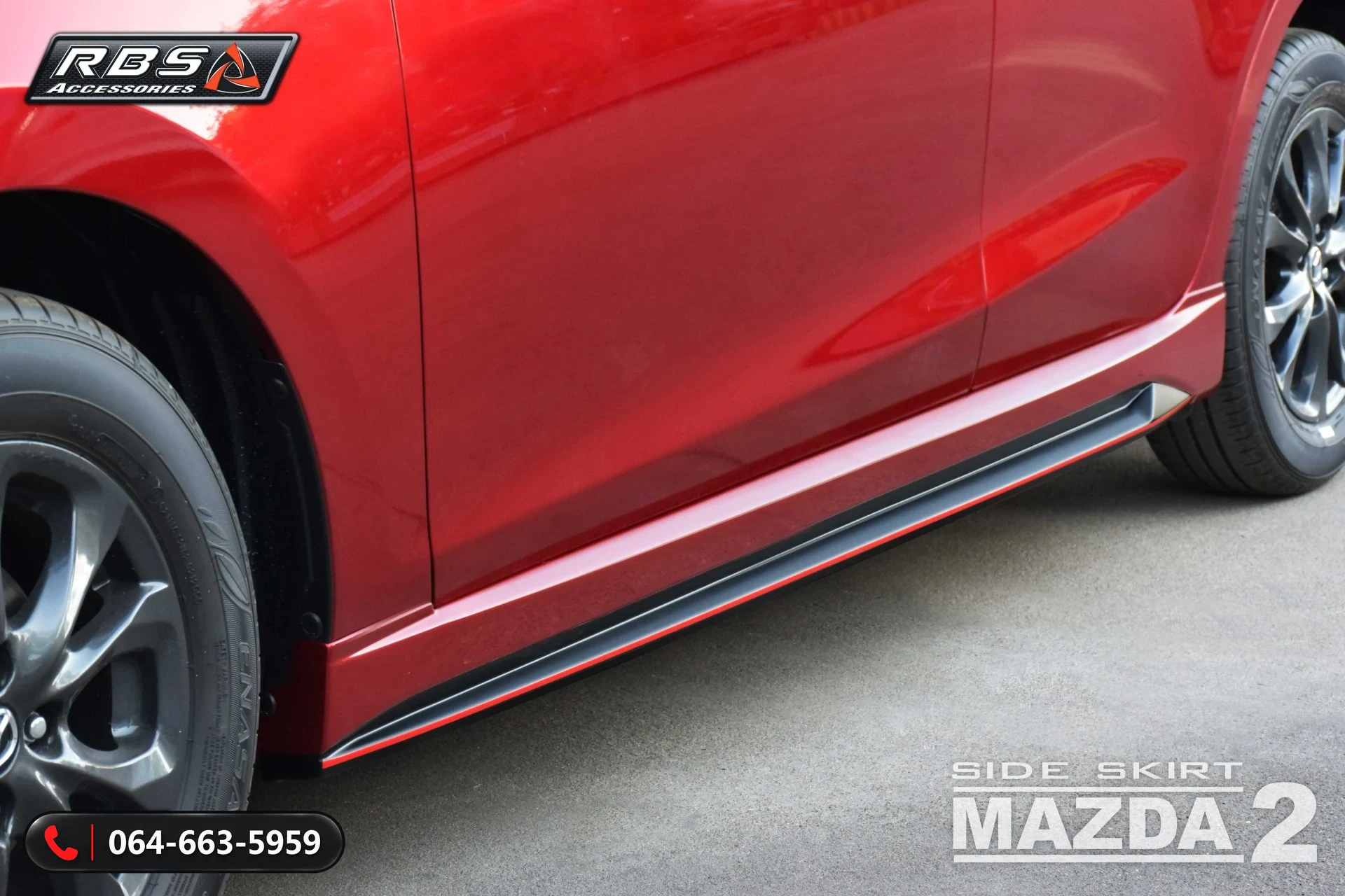 ชุดแต่ง MAZDA 2 MZADA 2 2020 IDEO RBS ภาพ 5