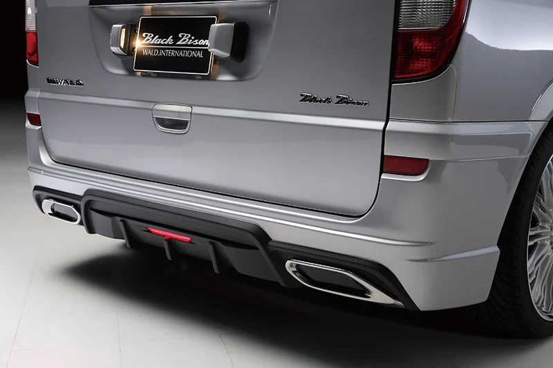 ชุดแต่ง MERCEDES-BENZ V-CLASS SHORT/LONG WALD Japan สปอร์ตไลน์ แบล็กไบซัน เอดิชัน ภาพ 5