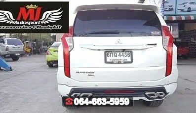 ชุดแต่ง MITSUBISHI Pajero 2016-2018 ท่อเหลี่ยม RiderM ภาพ 3