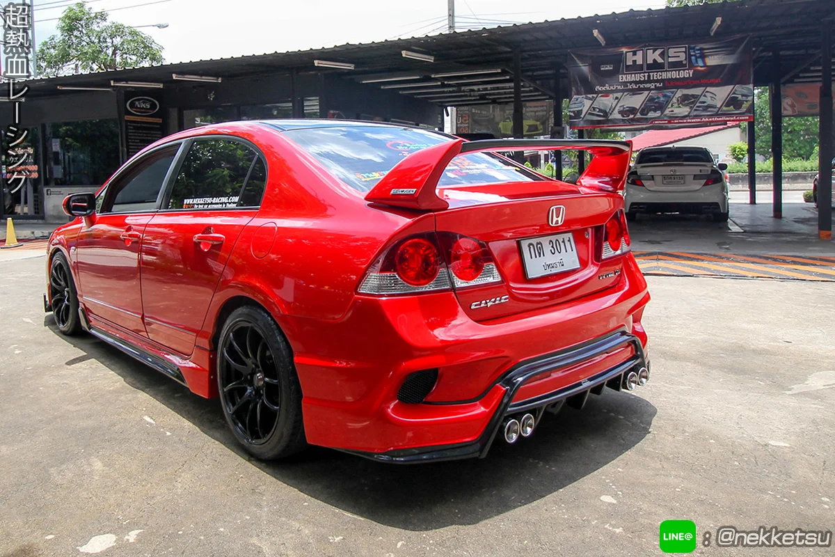 รูปชุดแต่ง ชุดแต่ง Honda Civic FD 06 11 Type X ธรรมดา ภาพที่ 16