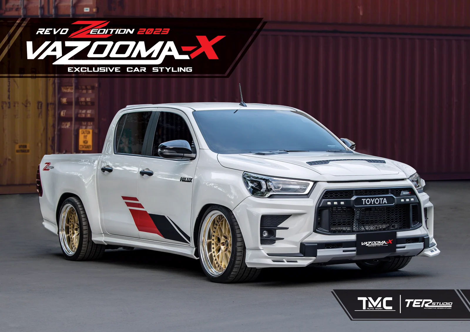 ชุดแต่ง Toyota Hilux Revo 2020 2024 Vazooma X 2023