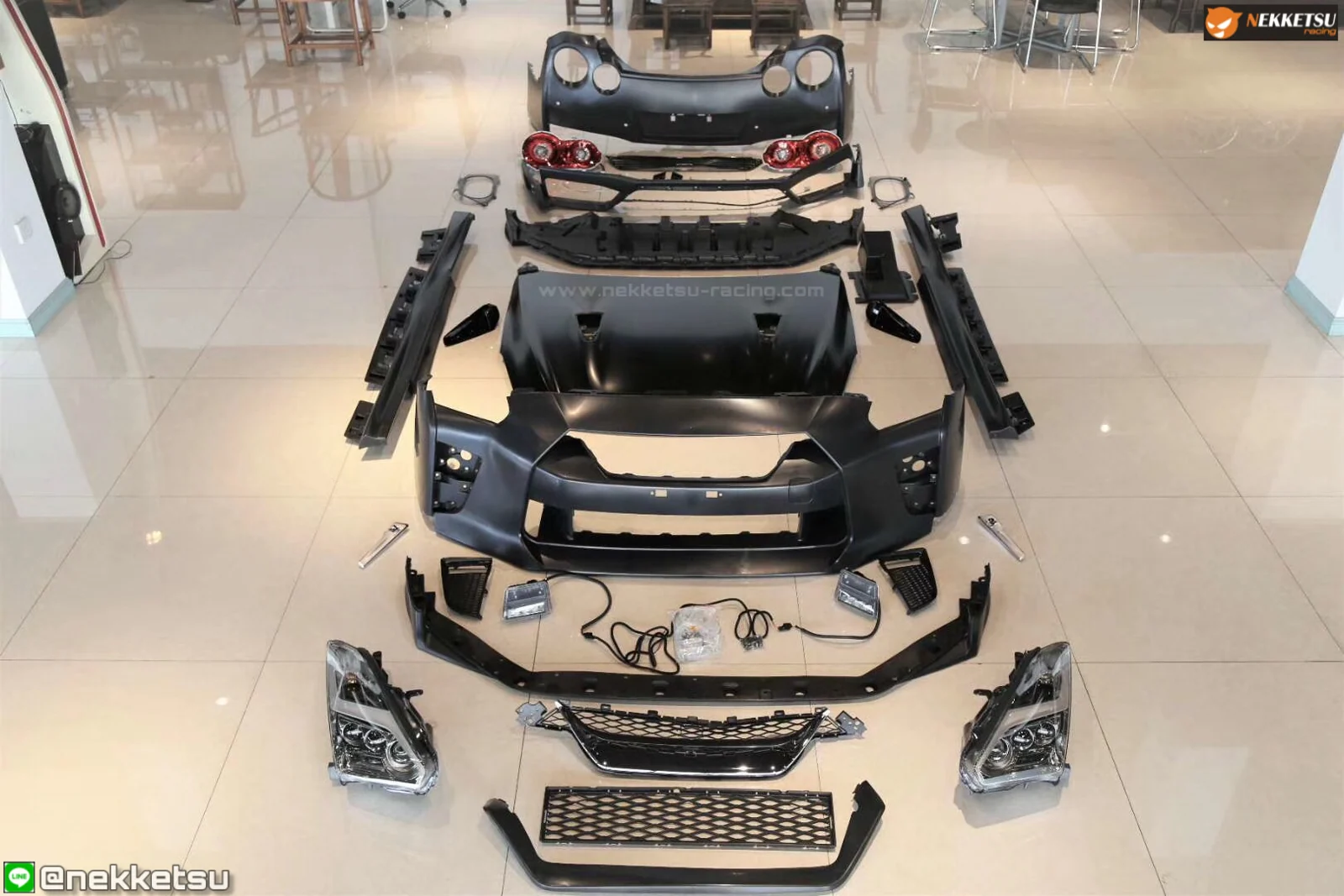 รูปชุดแต่ง ชุดแต่ง Nissan GTR R35 2008 เป็น 2018 ภาพที่ 1