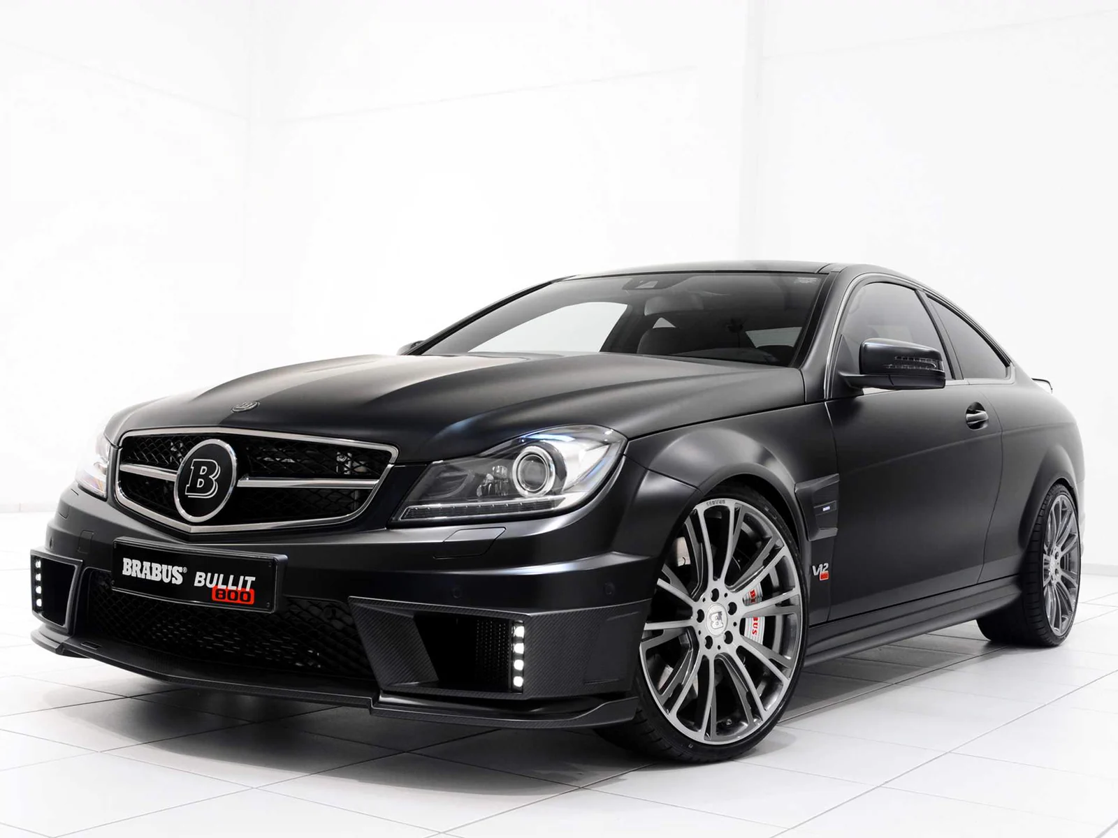 รูปชุดแต่ง ชุดแต่ง Mercedes-Benz C Class W204 2010 2014 Brabus B800 facelift ภาพที่ 10