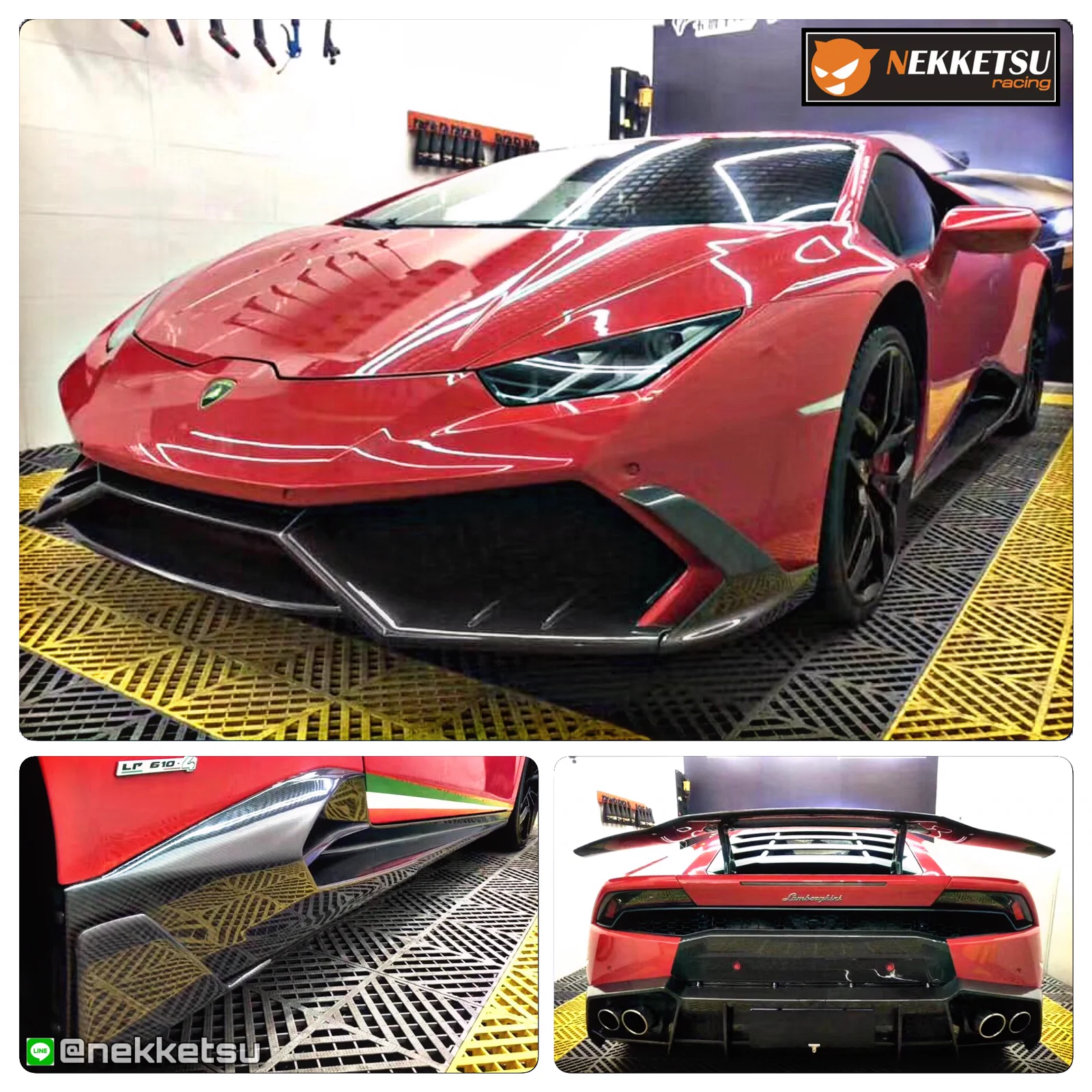 รูปชุดแต่ง ชุดแต่ง Lamborghini Huracan LP610 ภาพที่ 2
