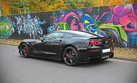 ดิฟฟิวเซอร์หลัง PDR700 Prior Design CHEVROLET Corvette C7 ภาพสินค้าที่เลือก