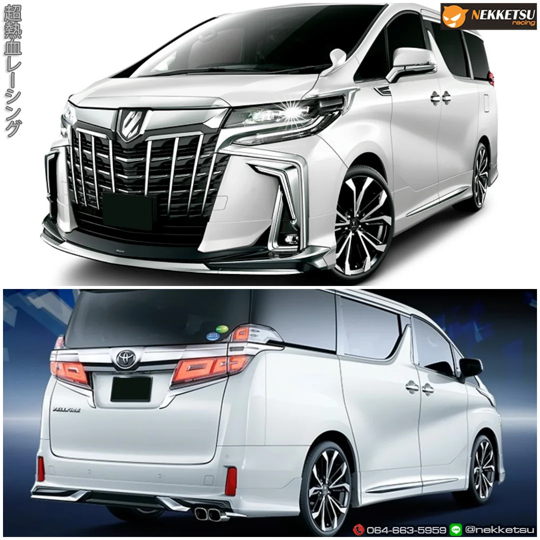 รูปชุดแต่ง ชุดแต่ง Toyota Alphard AH30 2018 2021 Modellista V.1 ท๊อป ภาพที่ 14
